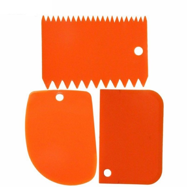 Set pentru decorarea prăjiturilor 3 buc portocale