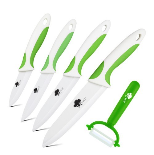 Set professionale di coltelli in ceramica J2961 verde