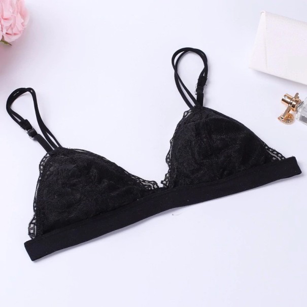 Sexet dame bralette bh J993 sort M