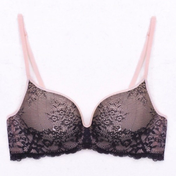 Sexig bh för kvinnor rosa 75C
