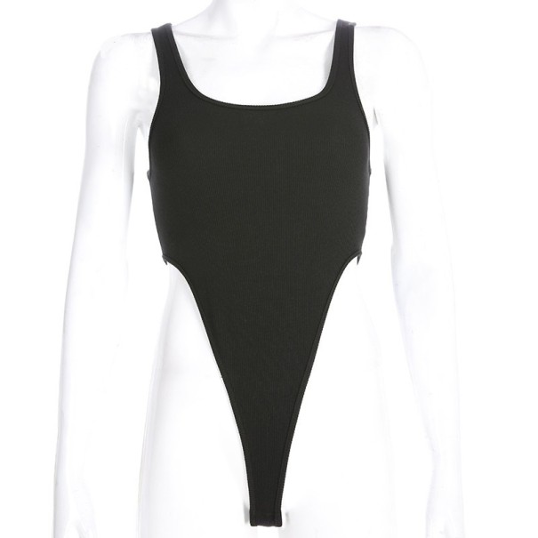 Sexig bodysuit för kvinnor svart