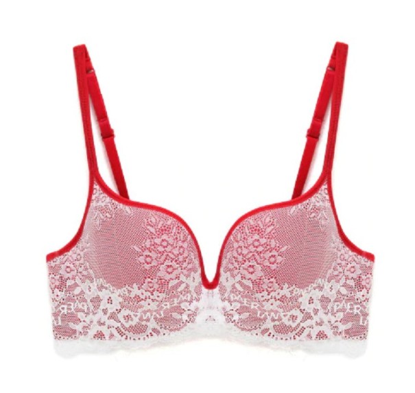 Sexy BH für Damen rot 75A