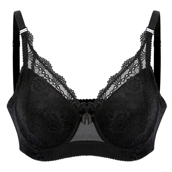 Sexy bh - Plus size zwart 95D