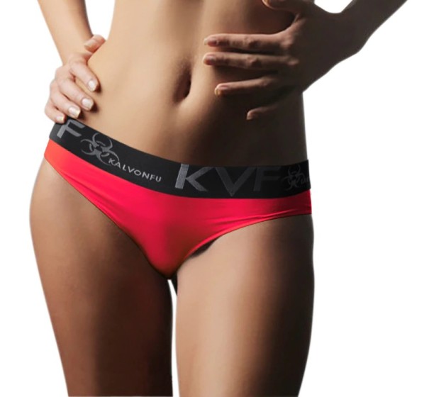 Sexy Braziliaanse slip voor dames A504 rood 3XL