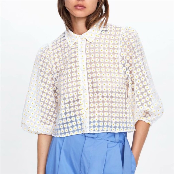 Sexy Sommerbluse für Damen S