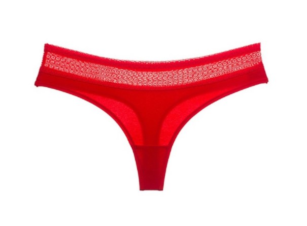 Sexy Tanga für Damen rot L