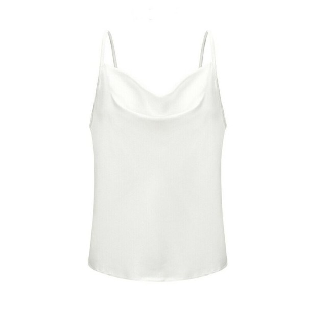 Sexy Tanktop für Damen weiß XL