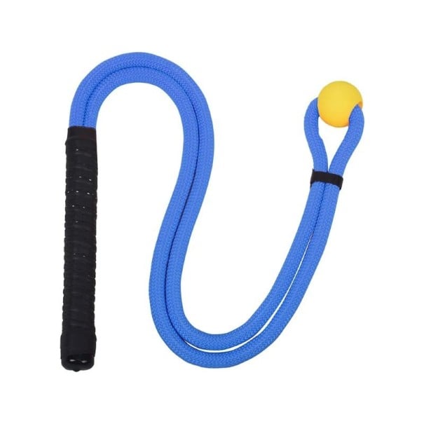 Sfoara de golf cu minge 96 cm, antrenor de antrenament pentru exersarea corectă a posturii și a ritmului swing-ului pentru jucătorii de golf și începători albastru