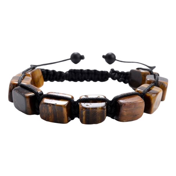Shamballa náramek hnědá
