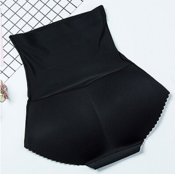 Shaping-trusser med push-up-effekt sort L