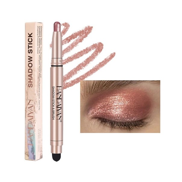 Shimmery Cream Shadow Cream Shadow in Stick cu aplicator Creion pentru ochi ultra pigmentat rezistent la apa 5