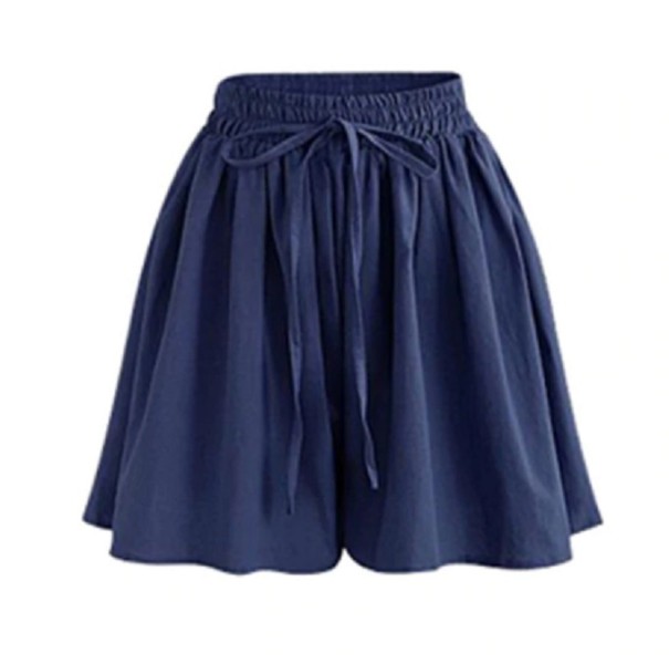Shorts d'été pour femmes bleu foncé 3XL