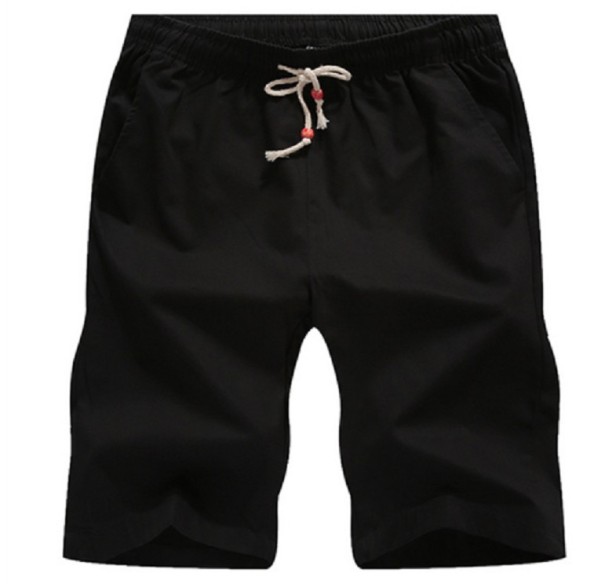 Shorts d'été pour hommes J2941 noir XXL