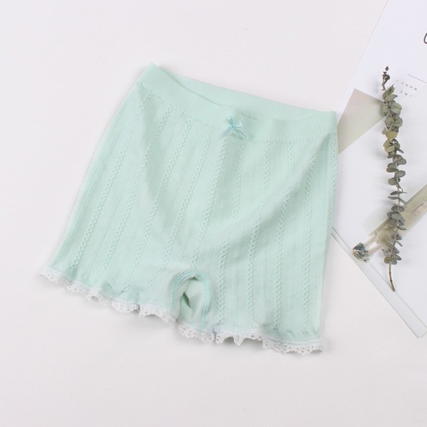 Shorts de nuit pour femmes vert clair