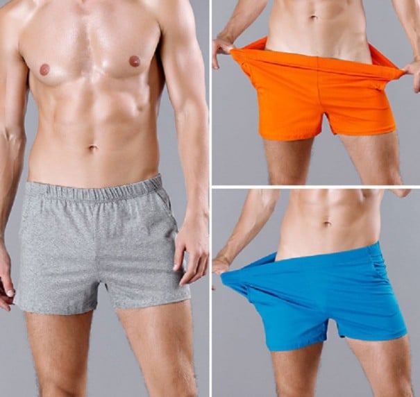 Shorts élastiques pour hommes - 3 pièces M 4