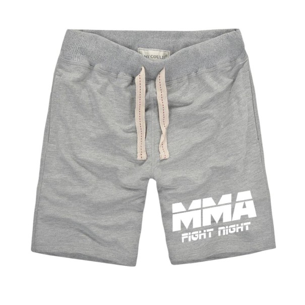 Shorts för män - Mixed Martial Arts ljusgrå S