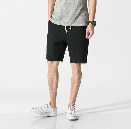 Shorts pour hommes Evan noir XXS