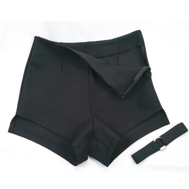 Shorturi sexy pentru femei din poliester și spandex M