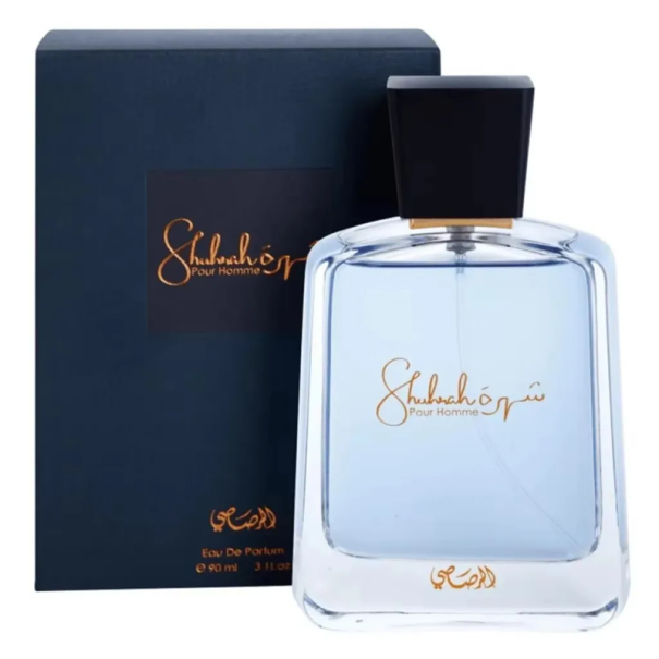 Shuhrah 90 ml Férfi parfüm Eau de Parfum Hosszantartó orientális illat Elegáns parfüm férfiaknak Luxus arab parfüm üvegben 1