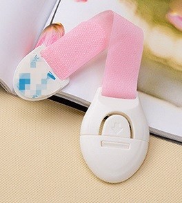 Sicherheitsschloss am Schrank - 10 Stk rosa Sicherheitsschloss am Schrank - 10 Stk rosa