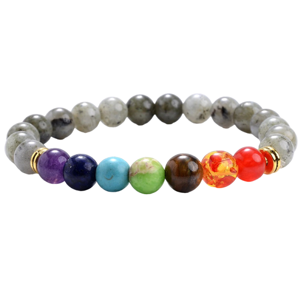 Sieben-Chakra-Armband Z278 1