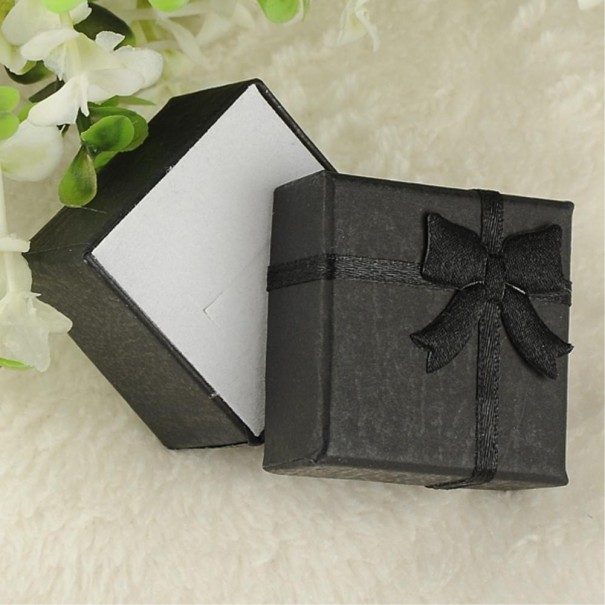 Sieraden geschenkdoos zwart S
