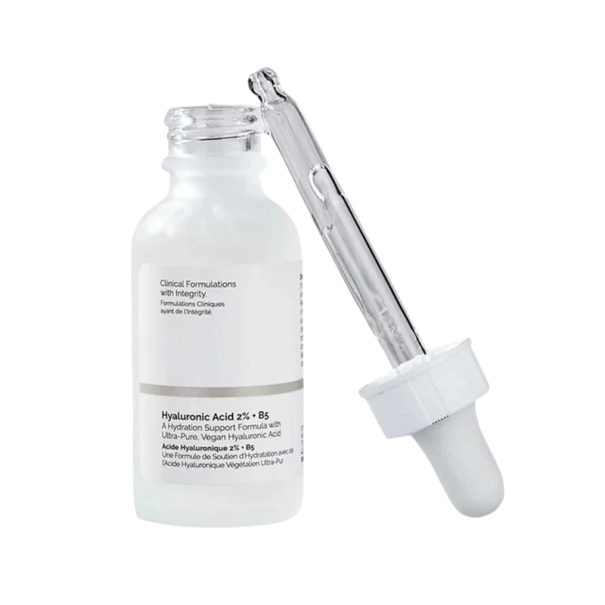 Siero Idratante per il Viso con Acido Ialuronico 2% e Vitamina B5 30 ml Essenza Rassodante per il Viso Pelle Liscia e Flessibile 1