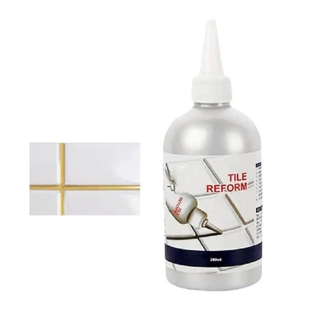 Sigillante impermeabile per fughe di piastrelle 280 ml prodotto per riparare e rinnovare fughe sigillante per bagni cucine e rivestimenti oro