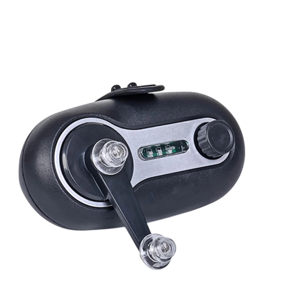 Signalizador electrónico de picada de peixe com alavanca Luz LED Alarme sonoro Alta sensibilidade Para cana de pesca 12–35 mm preto