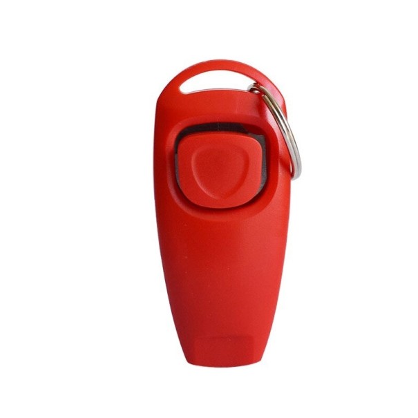 Silbato de adiestramiento canino rojo Silbato de adiestramiento canino rojo