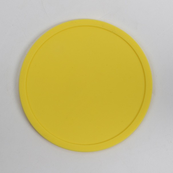 Silicone Coaster yellow