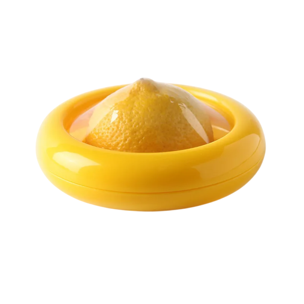 Silicone Food Box Leakproof Portable Container for Fresh Fruit and Vegetables Stackable Reusable yellow