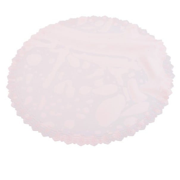 Silicone Food Cover light pink