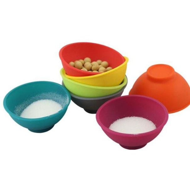 Silicone Side Dish Bowls 4 pcs 1