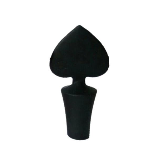 Silicone Wine Stopper in the Shape of Poker Symbols Wine Stopper Hearts Spades Diamonds Clubs Sealing Cap Bottle Stopper 4