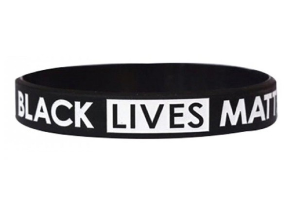 Siliconen armband met inscriptie 1