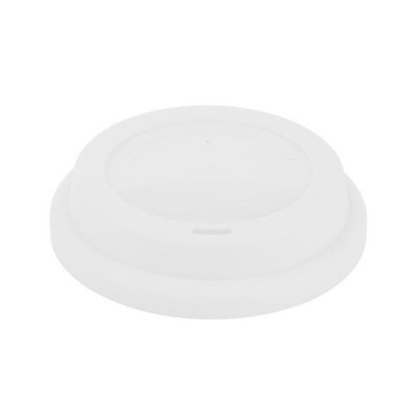 Siliconen bekerdeksel wit