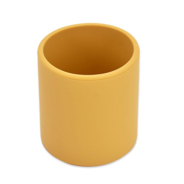 Siliconen cup mosterdgeel