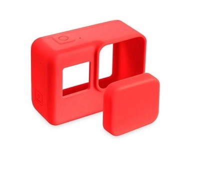 Siliconen hoesje - GoPro Hero 5 Black Hero 6 J2730 rood