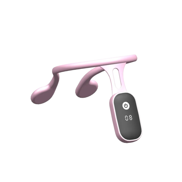 Siliconen houdingcorrector Trillende houdingcorrector Intelligente trillende houdingcorrector voor een rechte rug roze