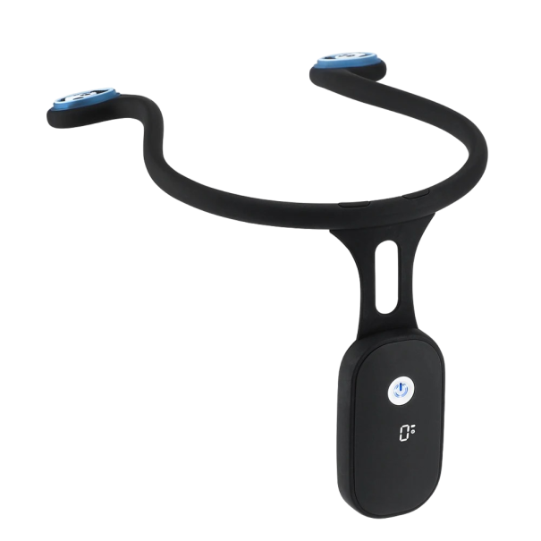 Siliconen houdingcorrector Trillende houdingcorrector Intelligente trillende houdingcorrector voor een rechte rug zwart