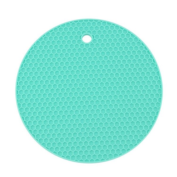 Siliconen keukenmat C225 turquoise S