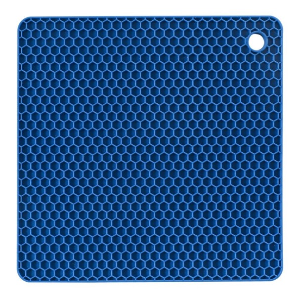 Siliconen keukenmat C226 donkerblauw