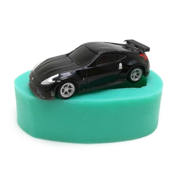 Siliconen mal raceauto 1