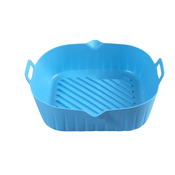Siliconen mal voor heteluchtfriteuse 22 x 17,5 x 6 cm blauw