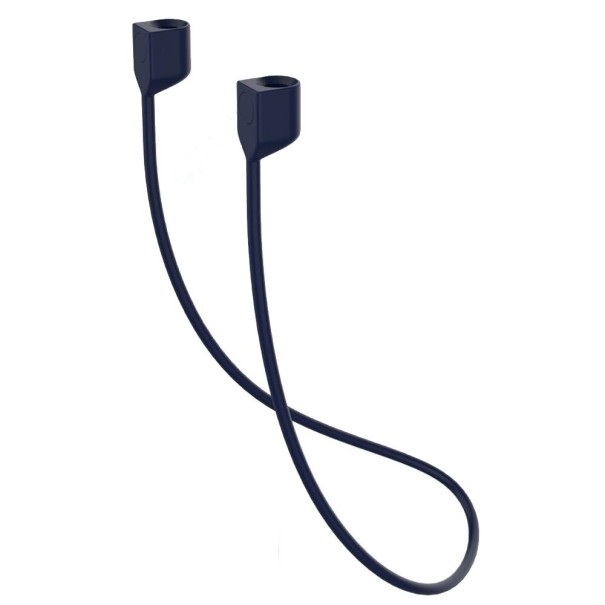 Siliconen nekband met magneten voor Apple Airpods 2 3 donkergrijs