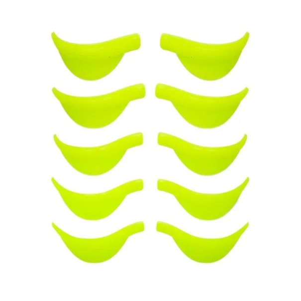 Siliconen pads voor permanente wimperextensions Wimperkrullers en -tools 3D-tang Wimpercosmeticaset Damestools Cadeau groen