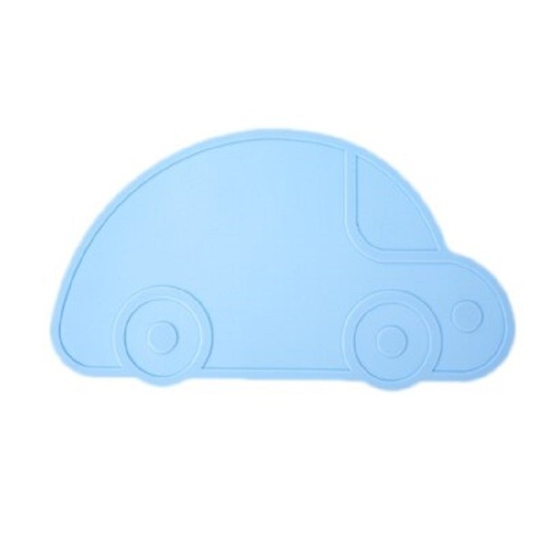 Siliconen placemat voor kinderen blauw 2