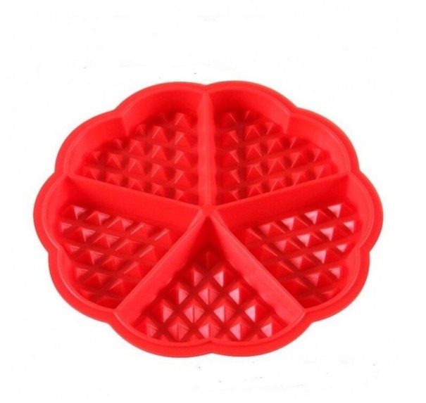 Siliconen wafelvorm 1
