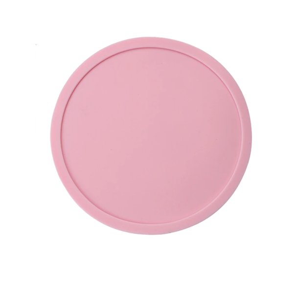 Siliconen wax sealmat Wax sealonderzetter 9 x 9 cm Wax sealaccessoires roze